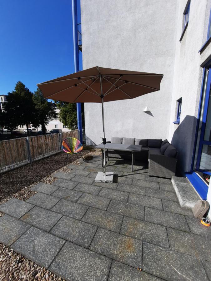 Fewo Mit "Dachterrasse" Im Blauen Palais Lipsk Zewnętrze zdjęcie